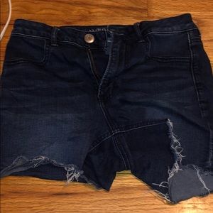 American eagle dark wash jeans,long ish